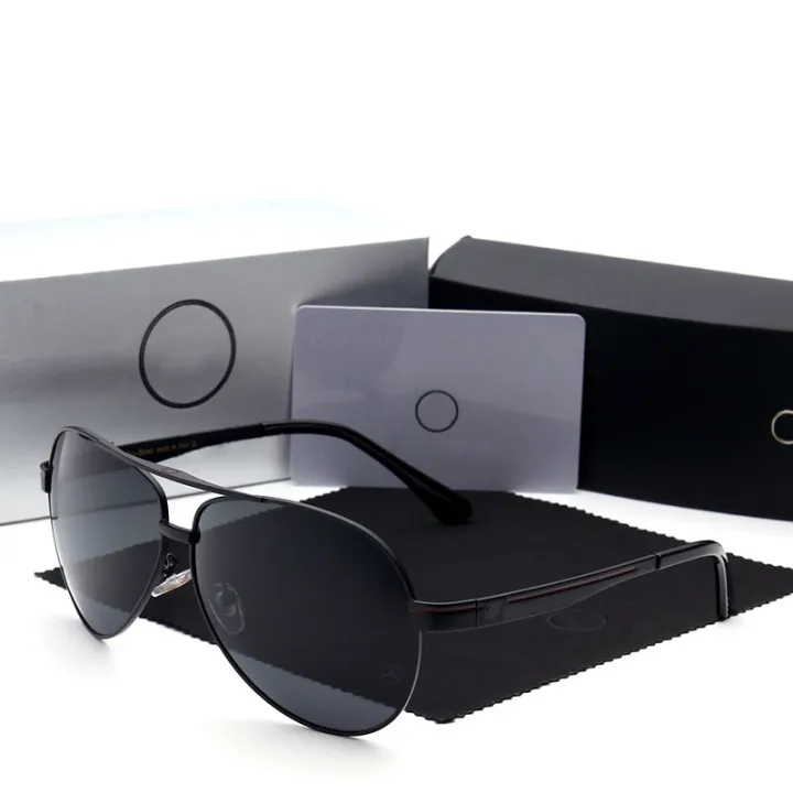 2021%20Tiktok%20Men's%20Fashion%20Polarized%20737%20Mercedes%20Large%20Frame%20Pilot%20Sunglasses%20Toad%20Glasses%20-%20Image%206