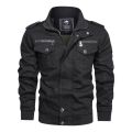 Military Jacket Men Autumn Winter Bomber Tactical Jacket Plus Size 5XL Embroidery Cotton Pilot Cargo Jackets Jaqueta masculina. 