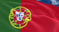 Portugal National Flag 5ft x 3ft One Sided Sublimation Print, High Quality.. 