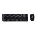 Logitech MK215 Wireless Keyboard and Mouse Combo for Windows, 2.4 GHz Wireless, Compact Design, 2-Year Battery Life(Keyboard),5 Month Battery Life(Mouse) PC/Laptop- Black. 