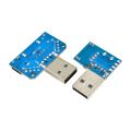 USB Head Switchboard Male USB Connector to Type-c Micro Female USB 2.54-4P transfer test board USB adapter plate XY-USB4 - 318599048.