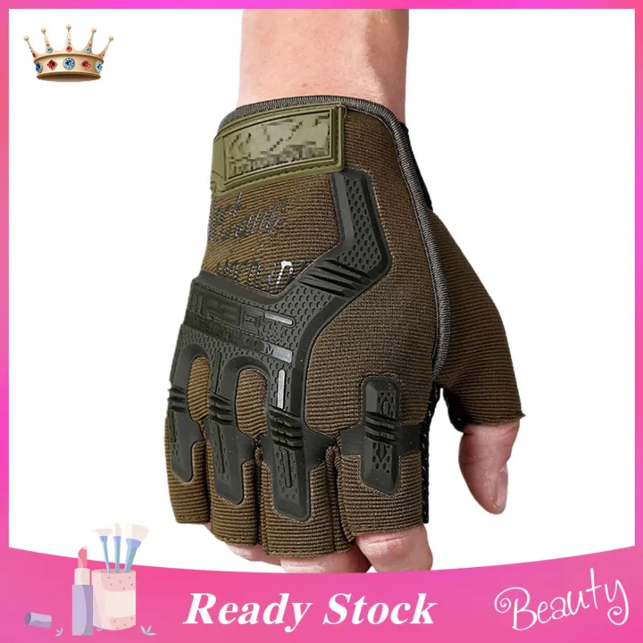 Cycling%20Mittens%20Comfortable%20Adjustable%20Outdoor%20Half%20Finger%20Bicycle%20Cycling%20Gloves%20-%20gloves%20-%20Image%204