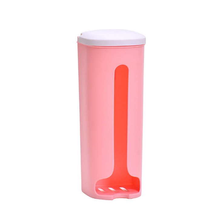 1Pc%20Garbage%20Bag%20Storage%20Box%20Home%20Kitchen%20Bathroom%20Wall%20Hanging%20Plastic%20with%20Cover%20Holeless%20Wall%20Mounted%20Garbage%20Bag%20Storage%20Rack%20-%20Image%208
