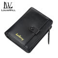 LouisWill Wallet For Men Fashion Wallets Purse PU Leather Wallet For Men Handbag Large Capacity Card Holder Wallet Long Clutch Purse Zipper Money Bag.