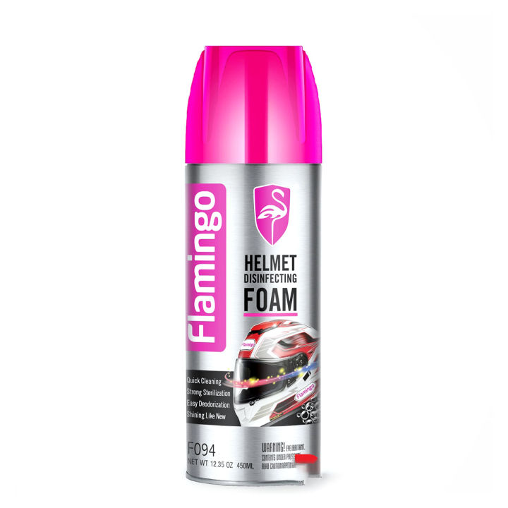 Flamingo%20Helmet%20Disinfecting%20Foam%20Cleaner%20450ml,%20Motorcycle%20Helmet%20Foam%20Cleaner,%20-%20Image%202