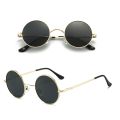 GCV Brand Copper Alloy Steampunk Round Polarized Sunglasses Vintage Men Women Male Female Sun Glasses Classic UV400 Metal Frame.