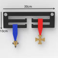 Acrylic Medal display stand Display rack Honor medal Commemorative medal rack Personalized Wall-mounted Acrylic medal hanger.