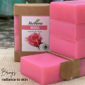 Ikebana Rose Handmade Soap- 90 gm. 