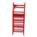 TEL Classic Queen Kitchen Rack With Tray 5 Step Red 861609.