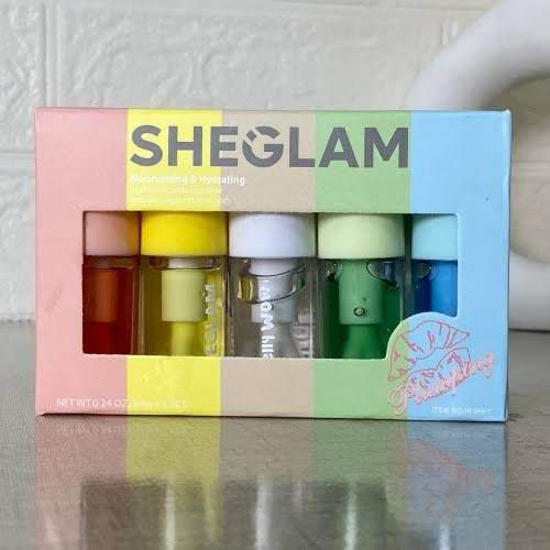 Sheglam%20Jelly%20Wow%20Hydrating%20Lip%20Oil%20Moisturizing%20Plumping%20Lip%20Gloss%205pcs%20Set%20-%20Image%203