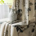 Nordic Style Curtains for Living Room Bedroom Blackout Curtain Custom Modern Minimalist Drapes Fabric Printing. 