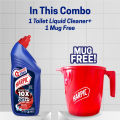 (Get Free Mug) Harpic Toilet Cleaner Liquid 1L Original Power Plus 10x Total Clean, new & thicker formula kills 99.99% of germs. 