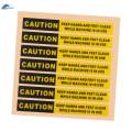 Fitness Equipment Caution Stickers Decals Warning Stickers for Indoor Gym Strength Training Workout. 