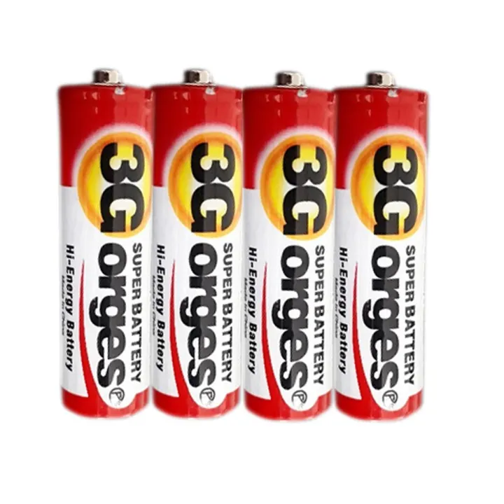 3Gorges Super AA R6 UM-3 1.5V Battery 4Pcs
