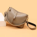 2023 Luxury Genuine Leather Women's Shoulder Crossbody Bags High Quality Women Handbag Solid Color Cow Female Messenger Tote Sac. 