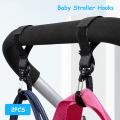 HelloKimi 2PCS Baby Stroller Hooks Hanger Bag Hook Clips Baby Pram Stroller Pushchair Swivel Hanger Hooks Hangers Ac. Stroller Hooks Pram Rotate 360 Cart Hook for Baby Diaper Bags Purse Groceries Clothing Shopping Bags. 