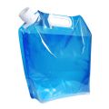 Portable Folding Collapsible Handheld 5/10 Liter Outdoor Drinking Water Bag. 