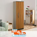 Single Door Almira with Inner Locker Drawer & cloths Hanging Space or Storage shelve by Furnisha Decor. 