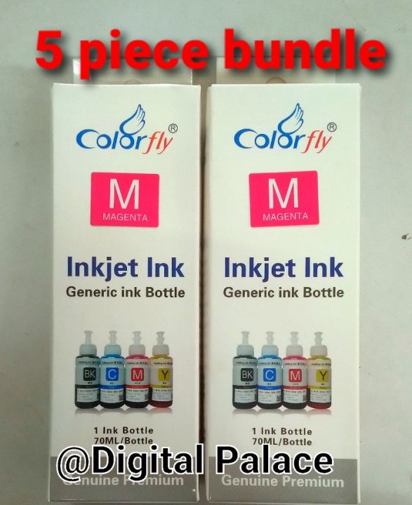 Colorfly Refill Ink For all Printer 70ml Magenta 5pcs bundle | Daraz.com.bd