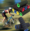 Sponge Soft Foam Handle Nonslip Grip Cover For Bicycle 1 Pair (2 pcs) (Multicolor). 