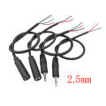 Machine Repair Extension Cable IY Audio Ear/4 Extreme Bare Female Jack Mono MM Male Plug/5/3.5 1 Piece 2./Stereo AUX 2/3 Line Connector D. 