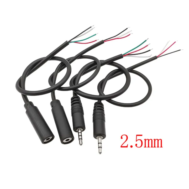 Machine%20Repair%20Extension%20Cable%20IY%20Audio%20Ear/4%20Extreme%20Bare%20Female%20Jack%20Mono%20MM%20Male%20Plug/5/3.5%201%20Piece%202./Stereo%20AUX%202/3%20Line%20Connector%20D%20-%20Image%202