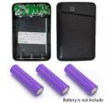 Portable Stylish First Charging Power Bank Case Pink (Use 3 Piece's 18650 Battery).