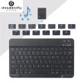 7/10 inch L&PC Ultra-Thin Mini Wireless Keyboard for Tablet Mobile Phone 10 Meters Wireless Reception Rechargeable Keyboard Three Systems Common. 