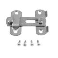Durable Hasp Latch METAL Hasp Latch Lock Sliding Door Lock for Window Cabinet Fitting. 