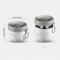 1 PC 600ML Stainless Steel Lunch Box Hot Food Flask Soup Storage Vacuum Thermal Jar Thermos Containers Bento Lunch Box for Kids Hudduo. 