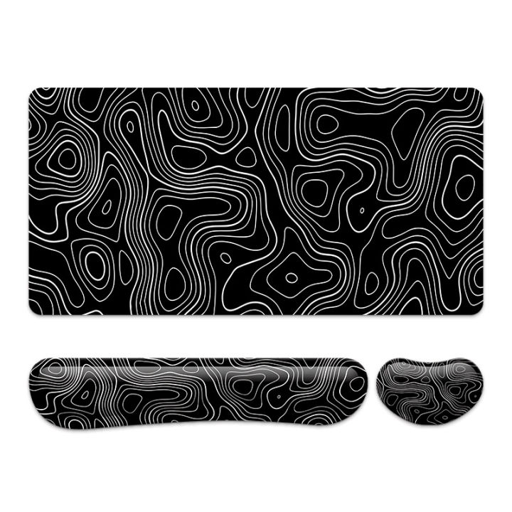 Mouse%20pad%20super%20large%20dirt%20resistant%20wholesale%20popular%20cross-border%20foreign%20trade%20abstract%20texture%20contour%20table%20mat%20line%20game%20set%20-%20Image%203