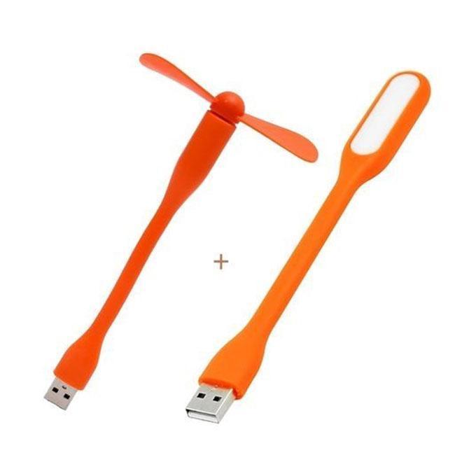 New Combo of Portable USB Fan and Light