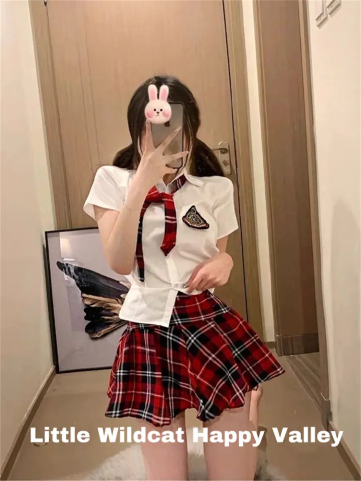 School Uniform Halloween Costumes Women Cosplay Pajamas Skirt
