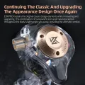 KZ EDX PRO X IEM Earphones Dynamic Drive HiFi Deep Bass Sound Earbud Sport Music Noise Cancelling Headset with Detachable Cable. 
