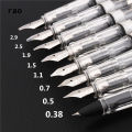 Jinhao Student school office ink pens Gothic parallel to the art flower body art Flat Tip Vinyl Tibetan Arabic Fountain Pen.