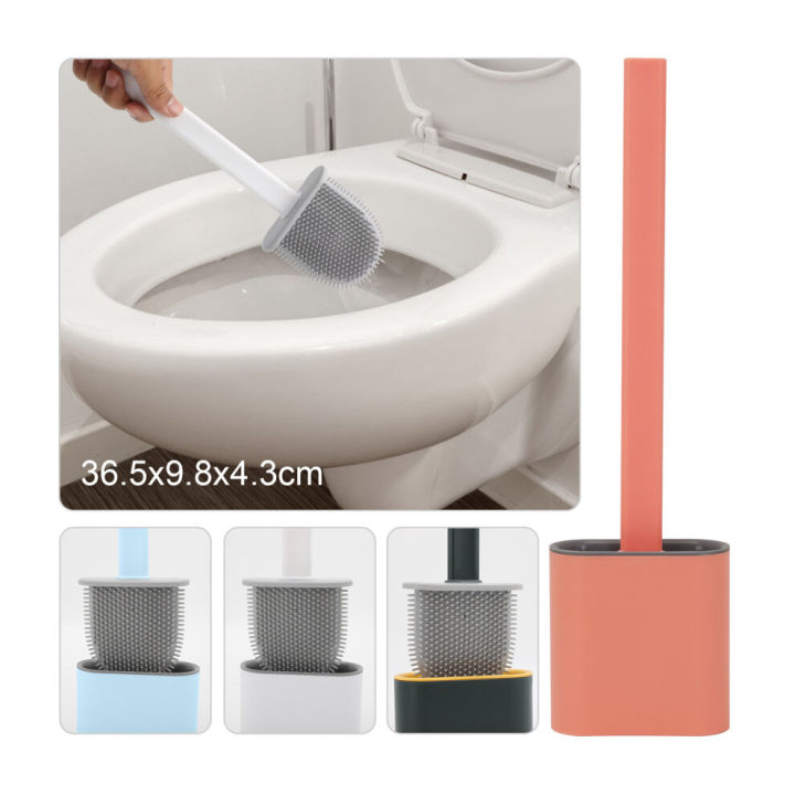Silicone%20Toilet%20Brush%20with%20Toilet%20Brush%20Holder%20Stand%20-%20Soft%20Plastic%20Long-Handled%20Flush%20Set,%20Bathroom%20Household%20Toilet%20Cleaning%20Brushes%20-%20Image%202