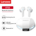 New Lenovo XT53 Bluetooth V5.4 Earphones Ultra Low Latency With Long Standby Headphones Dolby Stereo Sound Music Earbuds GM2 Pro. 
