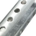 2x Silver Motorcycle Exhaust Can Muffler Insert Baffle DB Killer Silencer 45mm x 80mm & 45mm x 140mm. 