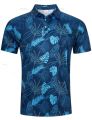 Summer Mens T-hirts Hawaii 3d Printed Casual Polo Shirt Short Sleeve Button Up Shirts Male Loose Comfortable Top Trendy Unisex. 