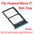 Huawei Nova 7i Sim Tray Micro SD Card Slot with Sim Ejector Pin Replacement Parts.