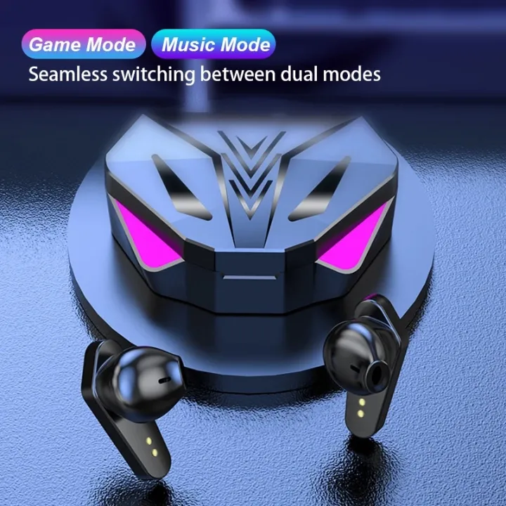 Timack%C2%AE%20X15%20Gaming%20Earbuds%20Wireless%20Earphone%20Bluetooth%205.0%20Low%20Latency%20Stereo%20Bass%20Handsfree,%20Touch%20Control%20Noise%20Cancelling%20Wireless%20Headphone%20with%20Microphone%20-%20Image%203