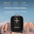 Awei Y526 TWS Mini Portable Wireless Bluetooth V5.0 Speaker Sound System IPX4 Waterproof - Black.