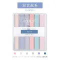 Hand Copy Pattern Outline PEN Students Draw Wavy Line Border Fluorescent Pen Curve Pen with Notebook Strokes. 
