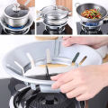 High Efficiency Gas Stove Energy Saving Cover Heat Insulation Pot Holder Wind Shield Rack.
