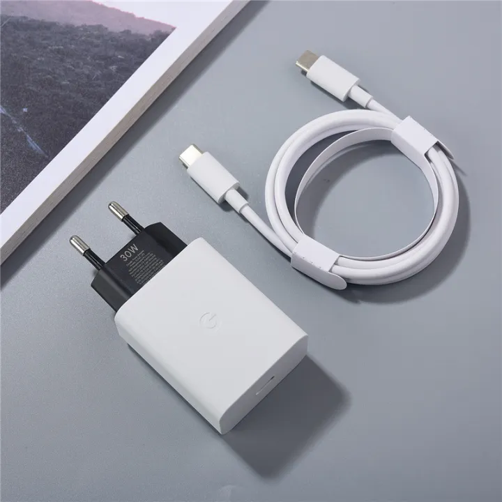 New%20Google%20Pixel%207%206%20Pro%2030W%20USB-C%20Charger%20Fast%20Charging%20EU/US/UK%20Wall%20Adapter%20Compatible%20With%20USB-C%20Devices%201M%20USB%20C%20To%20C%20Cable%20-%20Image%203