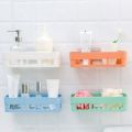 Bathroom Shelf Bathroom Adhesive Storage Rack 1pcs Kitchen Home Decoration Corner Shower Shelf Rack Storage Rack Accessories set on tiles and plastic paint wall - Wall Decoration. 
