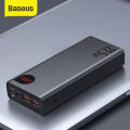 Baseus Adaman 22.5W 20000mAh Metal Digital Display Quick Charge Power Bank. 