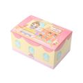 Anime Disney Princess Storage Jewelry Box Cartoon Figure Aurora Belle Mulan Jasmine Cinderella Model Doll Room Ornament Kid Gift.