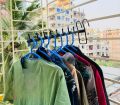 Grill Cloth Hanger Stand | Magic Door Hanger | Balcony Shirt Hanger | High Quality Metal Coat Rack. 