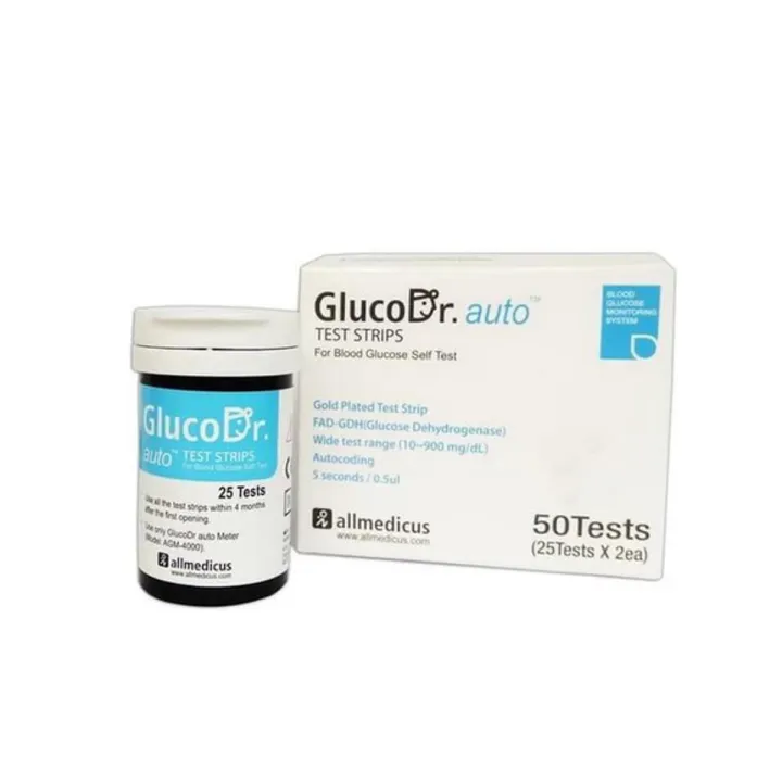 GlucoDr Auto Glucose Test Strips (50s) (Made in Korea)